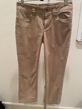 Banana Republic Beige Straight Crop Pants